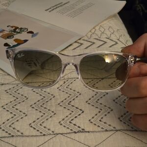 Ray-Ban Women's Clear Frame Sunglasses